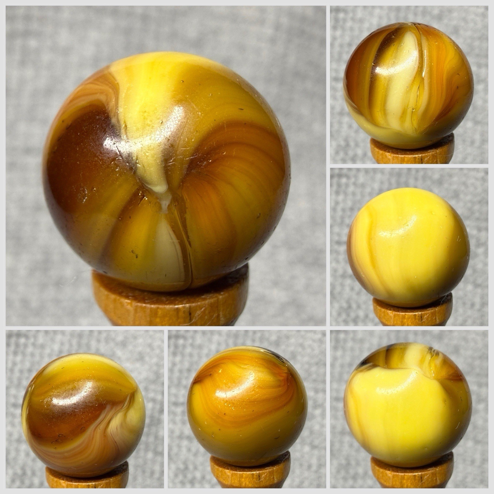 Vintage Master Sunburst Marble .66” NM