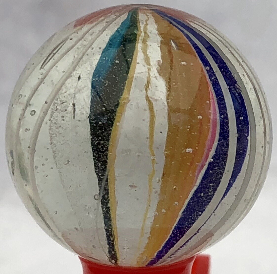 Multi-Coloured Translucent Divided Core Marble 19mm (3/4”)