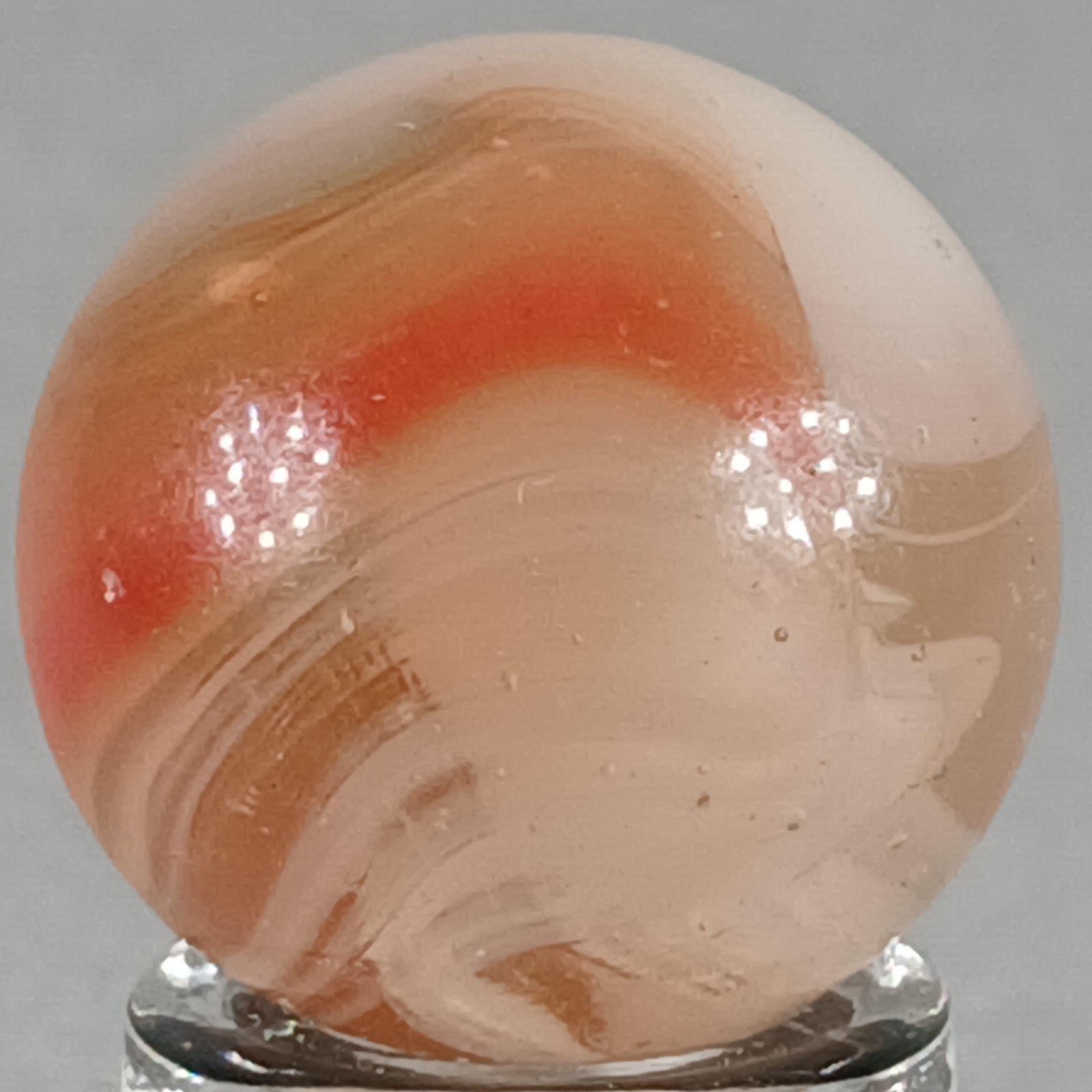Vintage Vitro Conqueror Marble .61 Inches Near-Mint Condition Combined Shipping