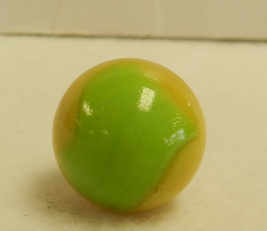 20650m Original Vintage Peltier Glass Comic Picture Marble Smitty .67 In Mint