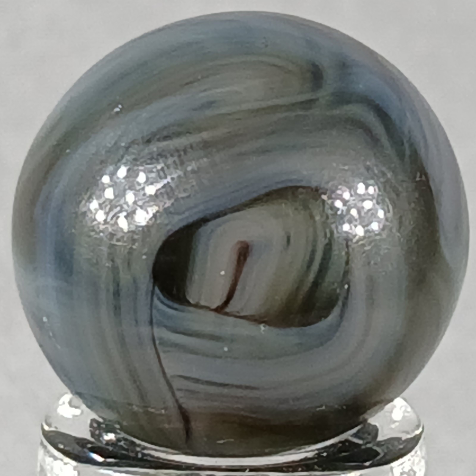 Vintage Champion Swirl Marble .56 Inches Near-Mint Condition Combined Shipping