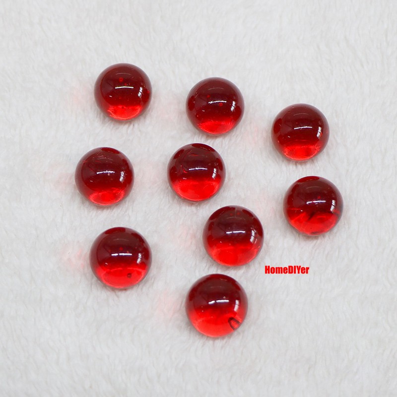 16mm Colourful Glass Marbles Solid Balls Traditional Kids’ Toys Games Decorative