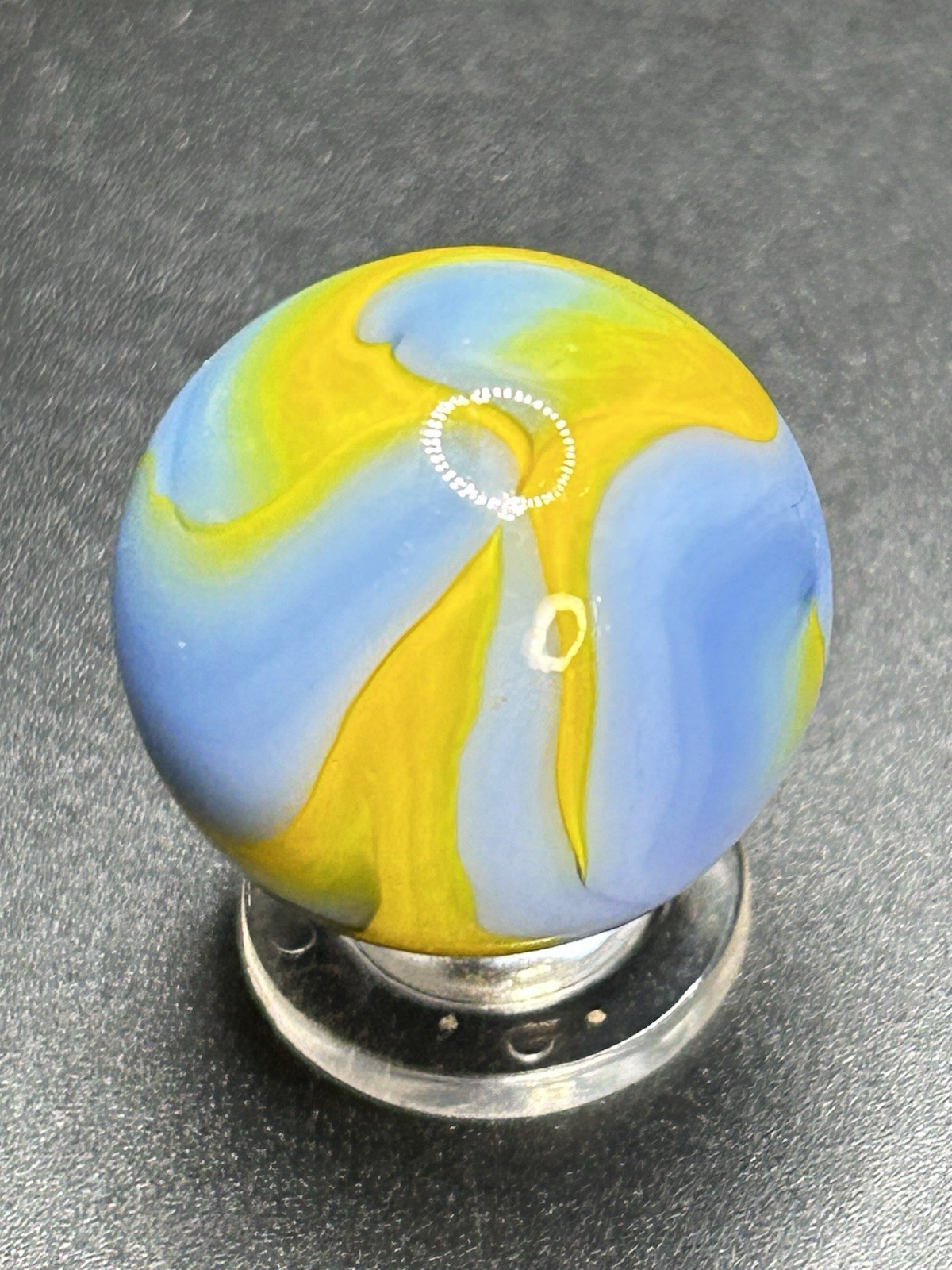 Vintage Alley Agate Shooter Swirl Marble 0.984”