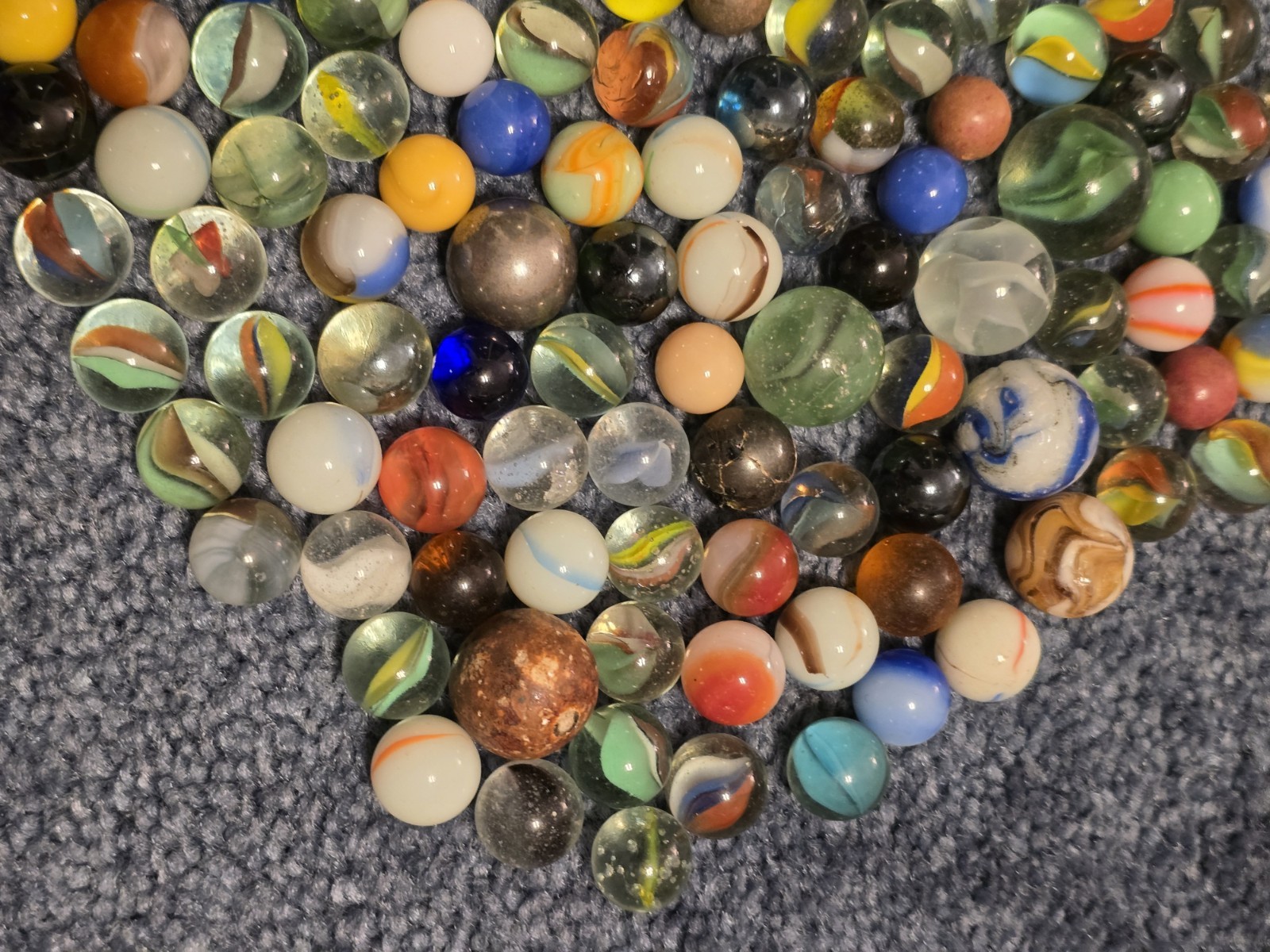 Vintage Mixed Marble Lot