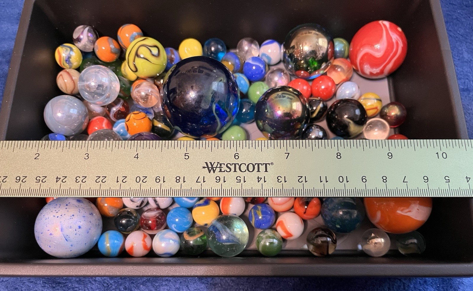 Colorful Marble Lot Just Over Two Pounds Fast Shipping