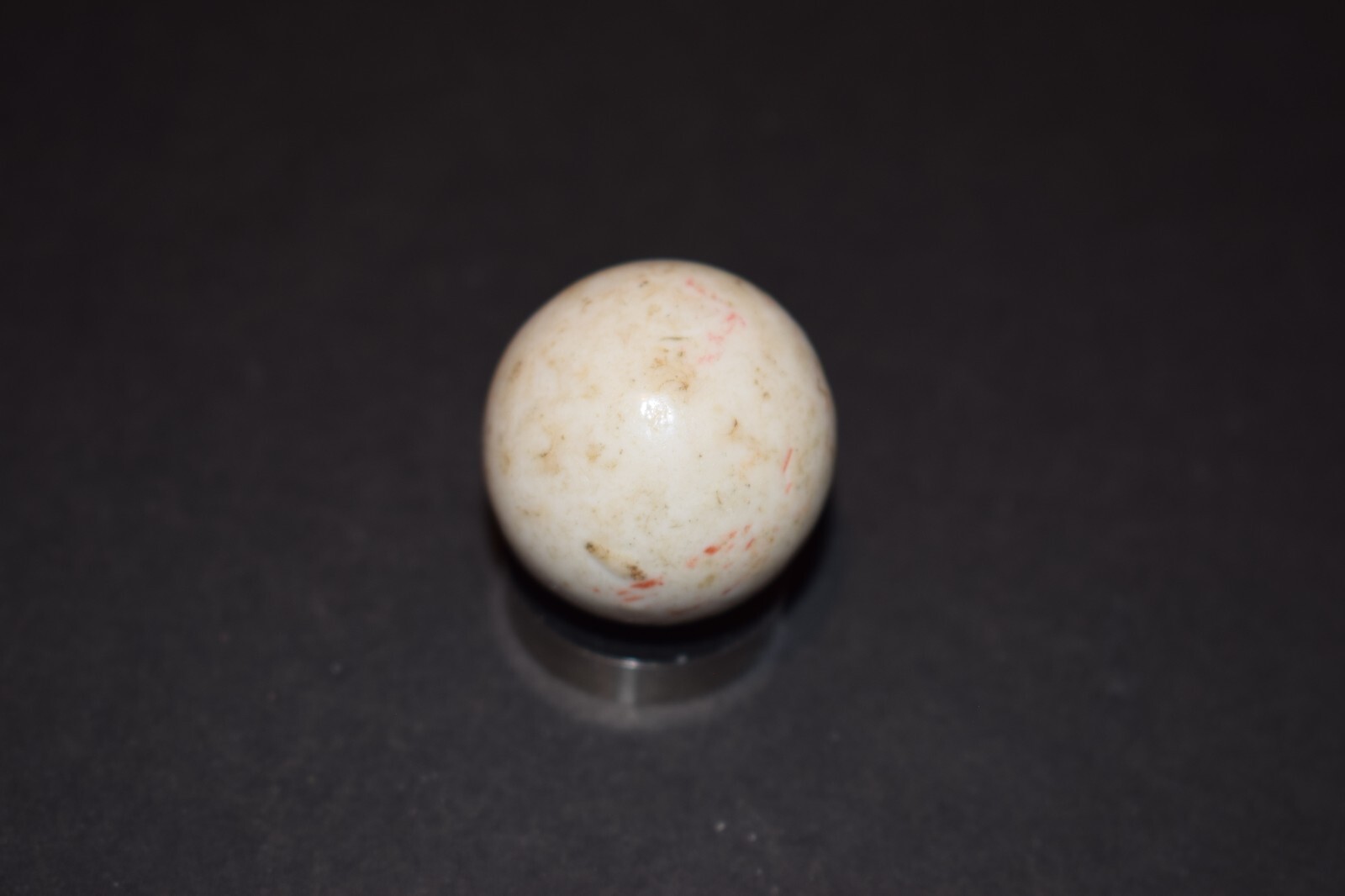 Pre-Civil War Victorian Era China Clay Toy Marble Boulder Size 1.203″ VGC