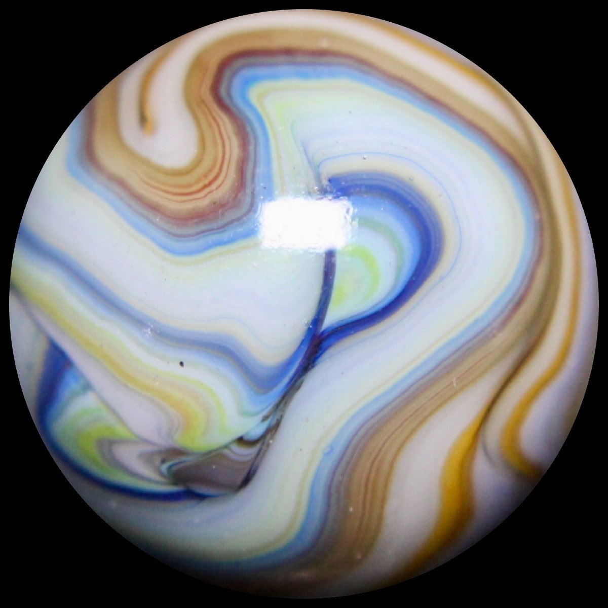 JABO Frankies Marble Collector Series: 6-Color Beauty 0.740″
