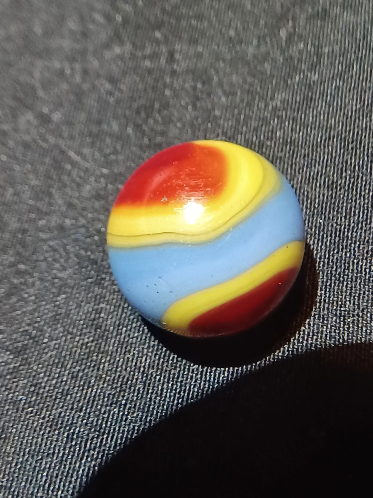 NM+++ .82 1925/35 Akro Superman Marble with magic Superman towel.