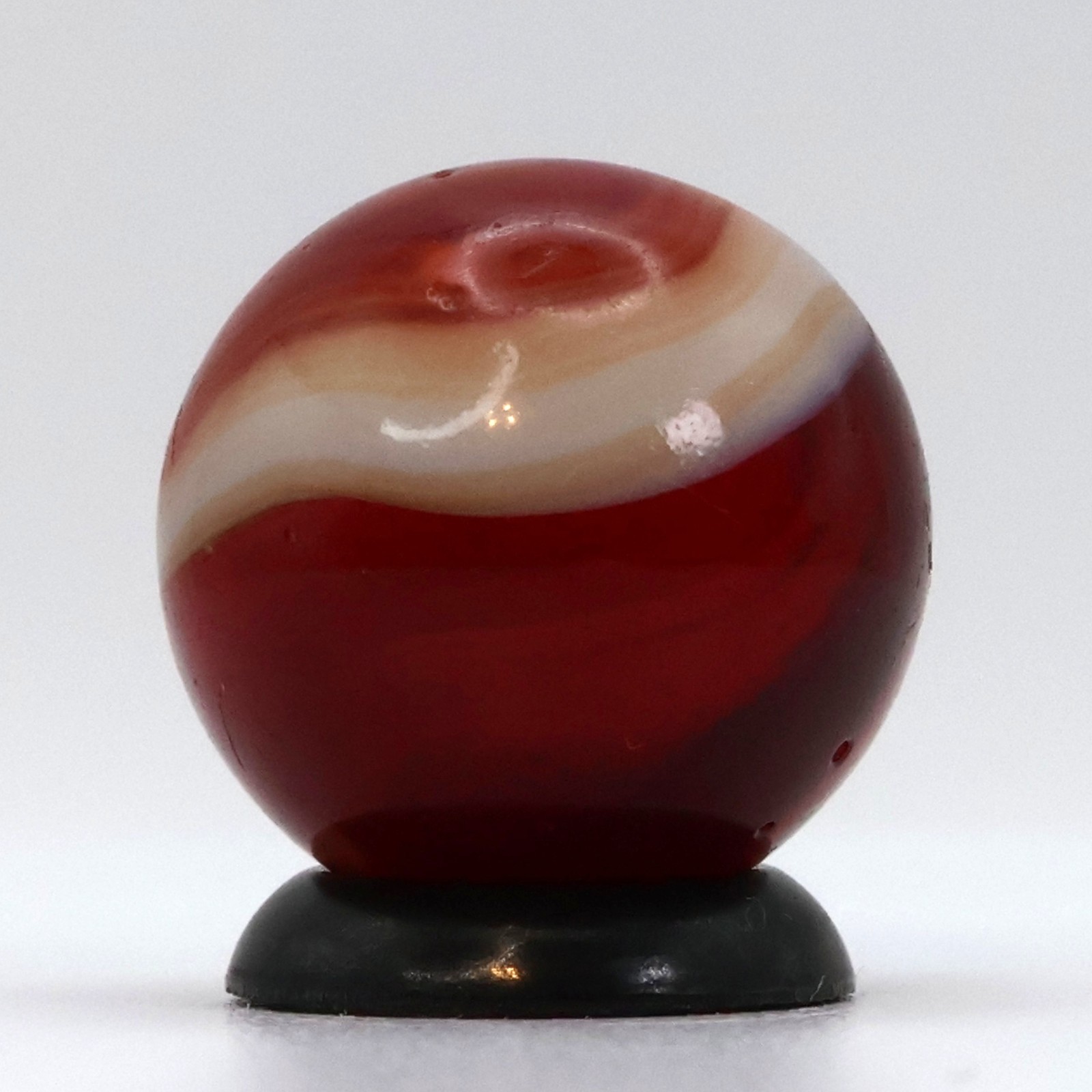 5/8″ Akro Agate Special Corkscrew Ruby Red UV NM+