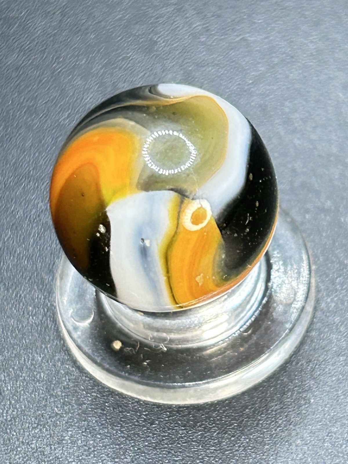 Vintage Peltier Champion Jr. Marble 0.629”