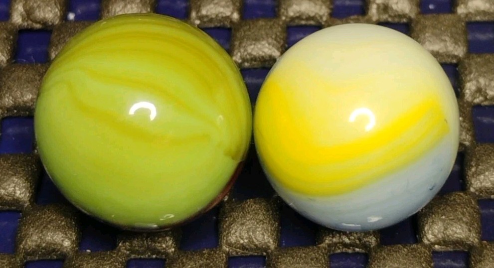 .61″-.59″ VINTAGE MARBLES LOT🔥MINT-