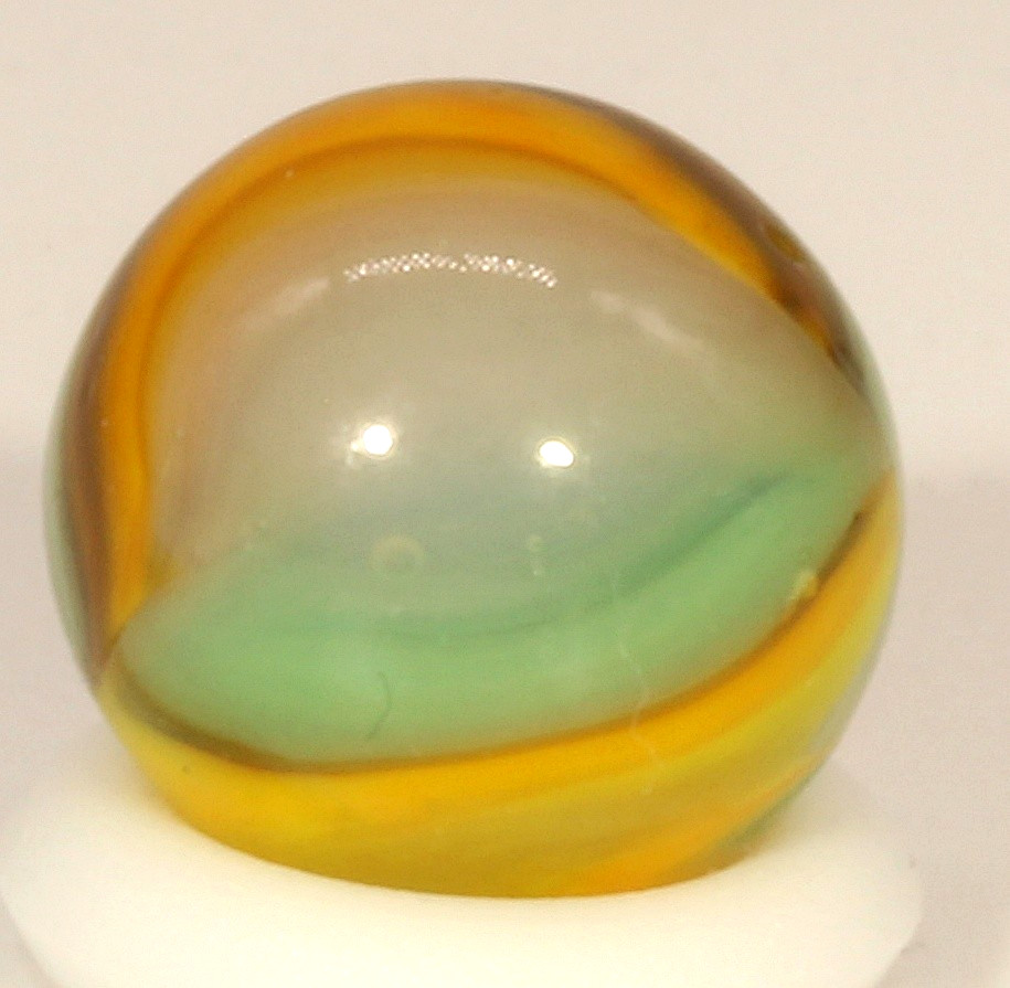 Peltier Mustard & Relish National Line Rainbo (NLR) Pee Wee Marble 7/16″ M-