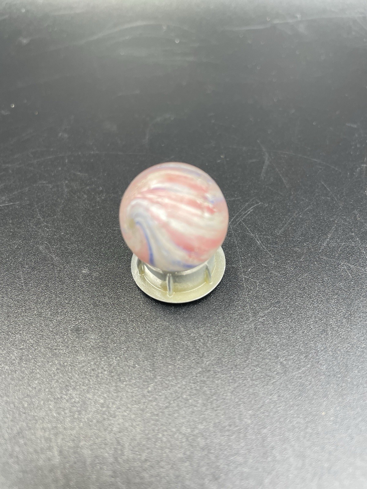 Vintage German Peppermint Swirl Marble 3/4 in – Please See Pics