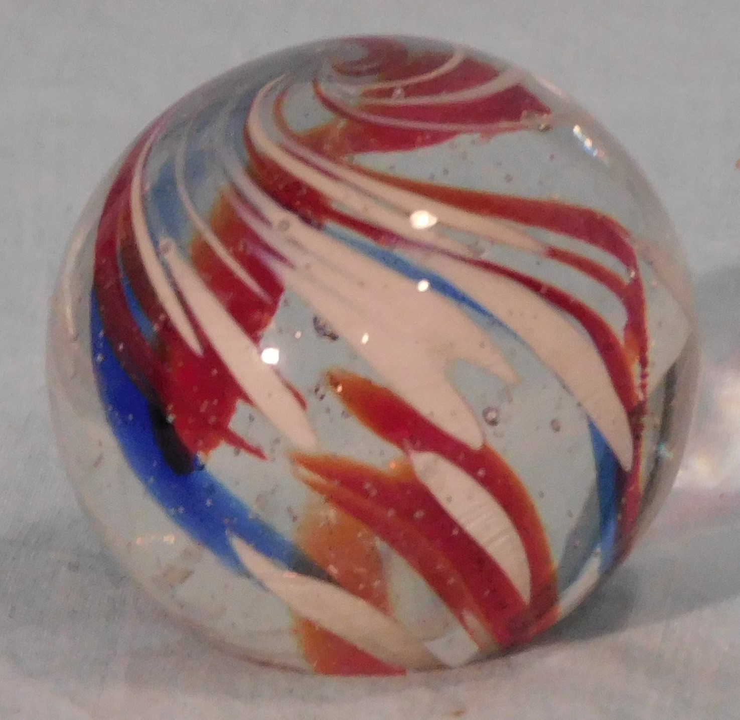 Andy Davis Contemporary Handmade Marble, 1 9/16″ Diameter, #120U