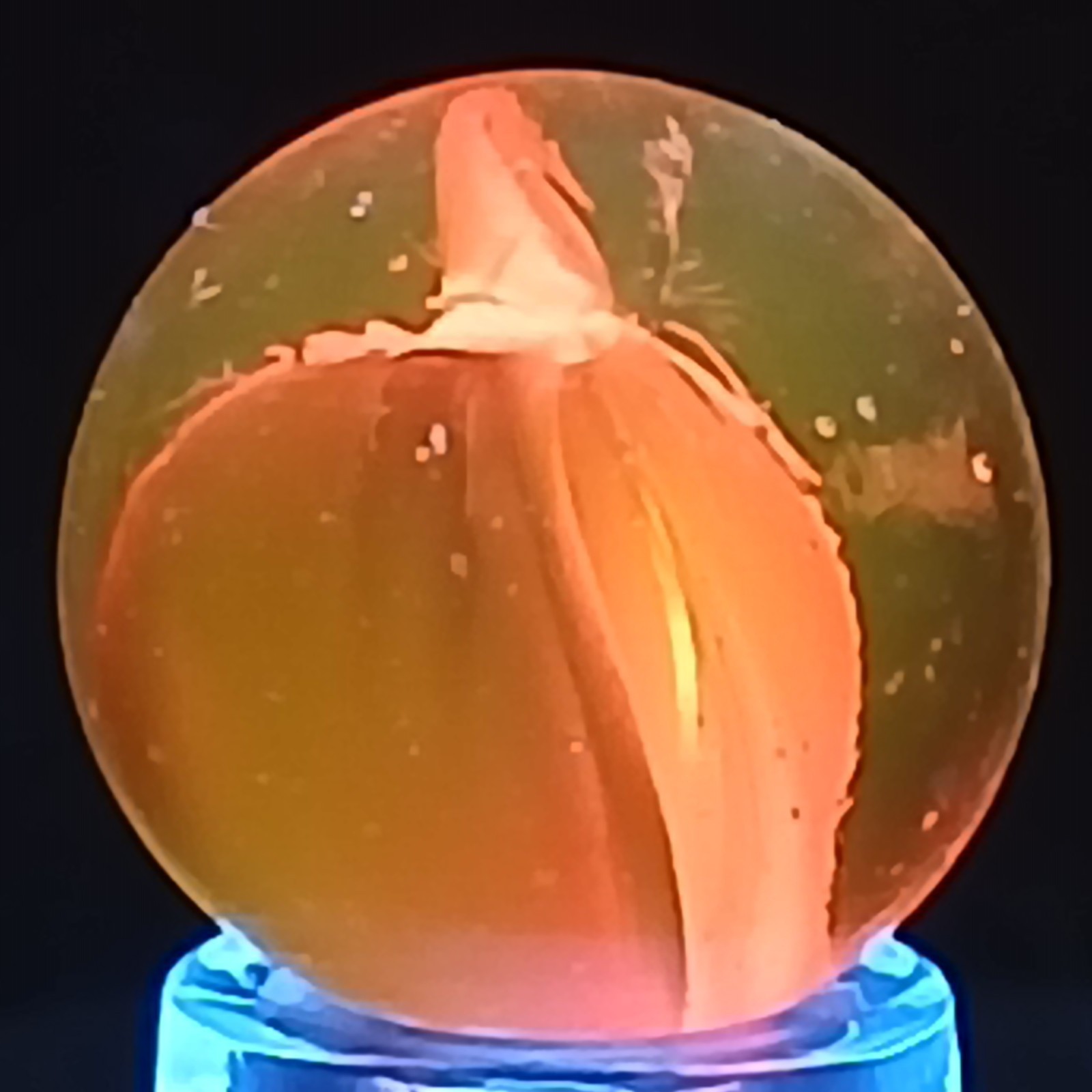 Vintage UV-Reactive Cat’s Eye .60 Inches Near-Mint Condition