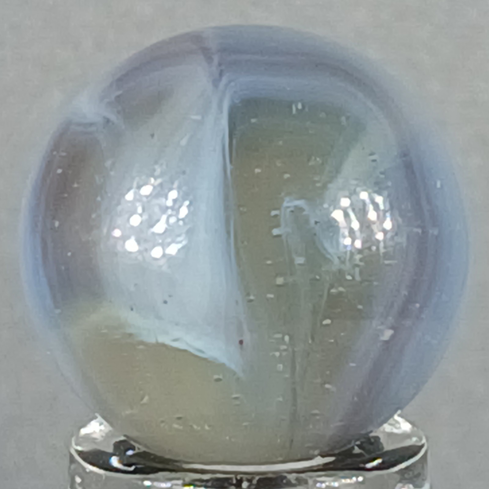 Vintage Champion Swirl Marble .61 Inches Near-Mint Condition Combined Shipping