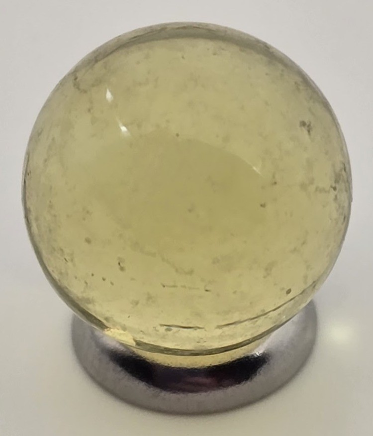 Vintage 14mm “Gold” Pack of 25 Player Glass Marbles (~9/16 inch) –