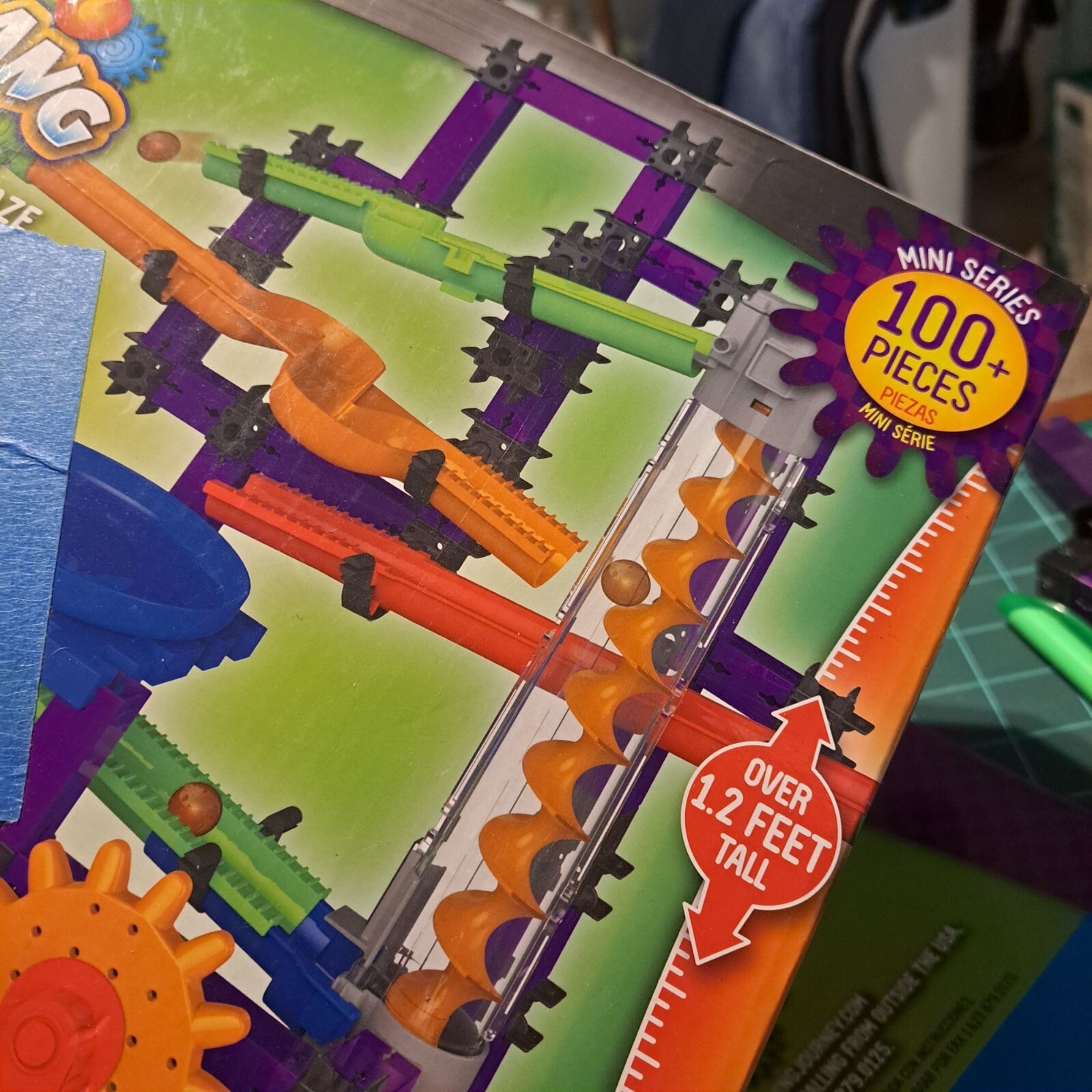 Marble Mania Maze STEM Learning Spiral Lifter Funnel Drop Zoomerang READ