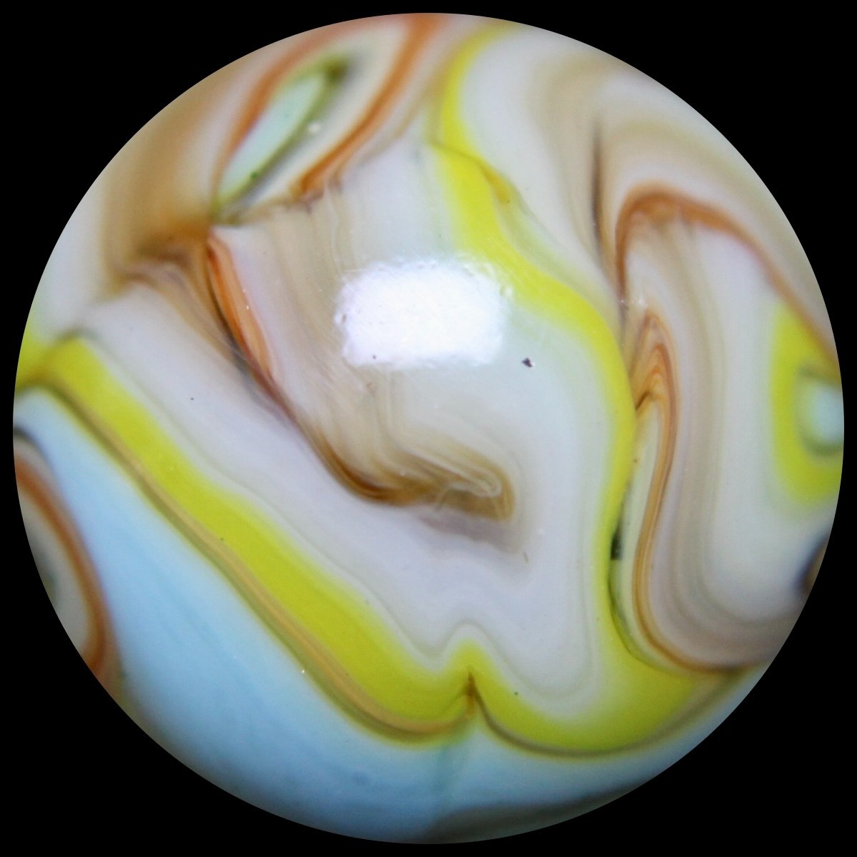 JABO Dave’s Fall Classic Marble Collector Series: Turquoise w/Green Aventurine