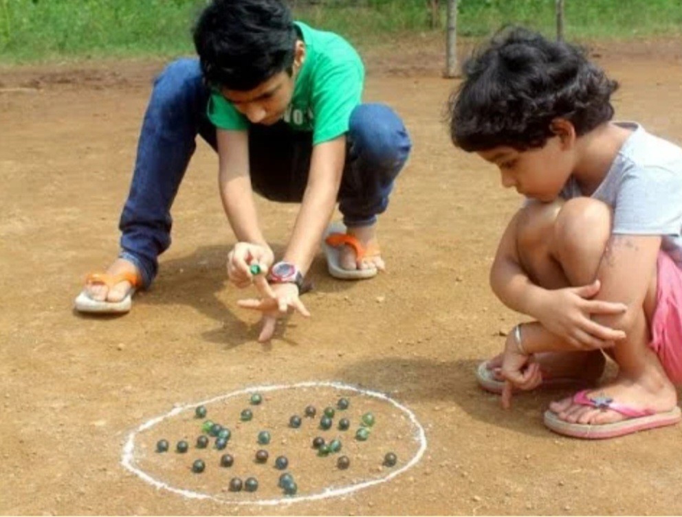 Traditional Marbles 100 Pcs 99 Player Marbles 1 Shooter Marble Game