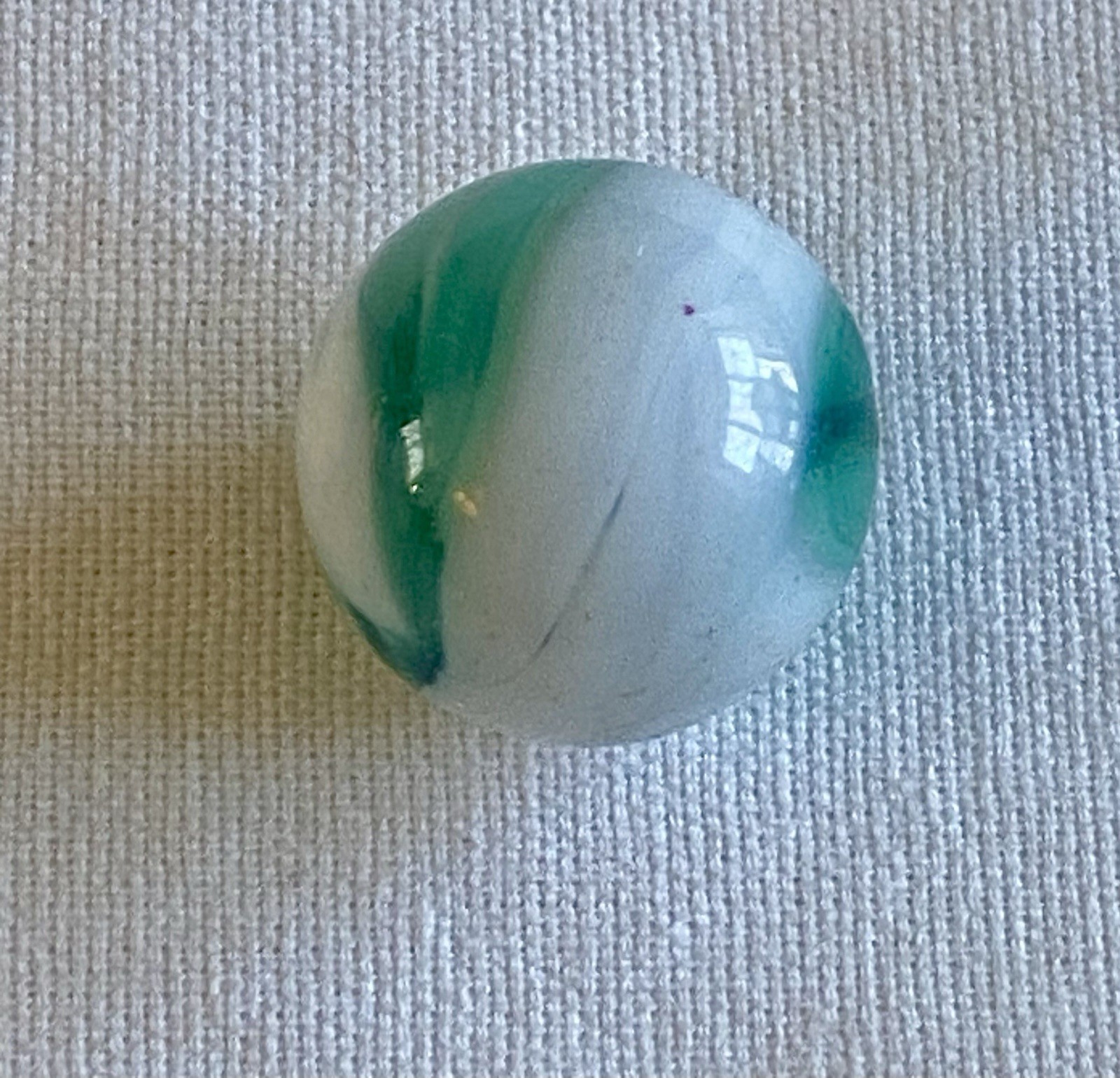 Vintage 1930s Alley Agate Swirl Marble ~9/16”~WWII Vet Estate (WW4)