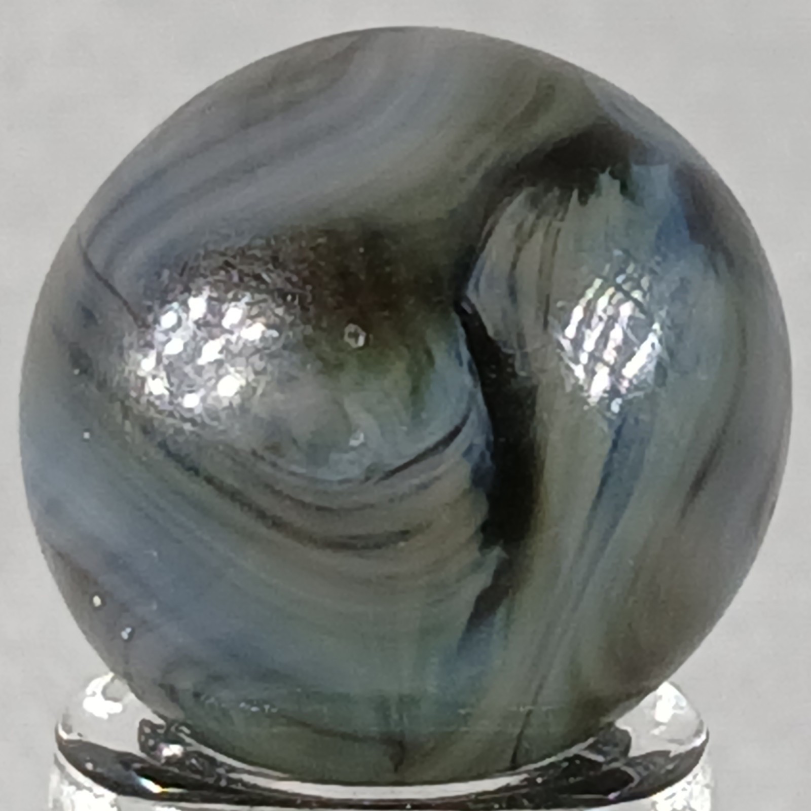 Vintage Champion Swirl Marble .56 Inches Near-Mint Condition Combined Shipping