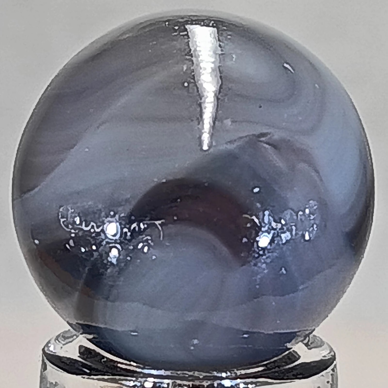 Vintage Champion Swirl Marble .60 Inches Near-Mint Condition