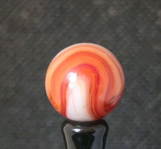 HTF VINTAGE CAIRO NOVELTY MARBLE 0.58″ MINT UV