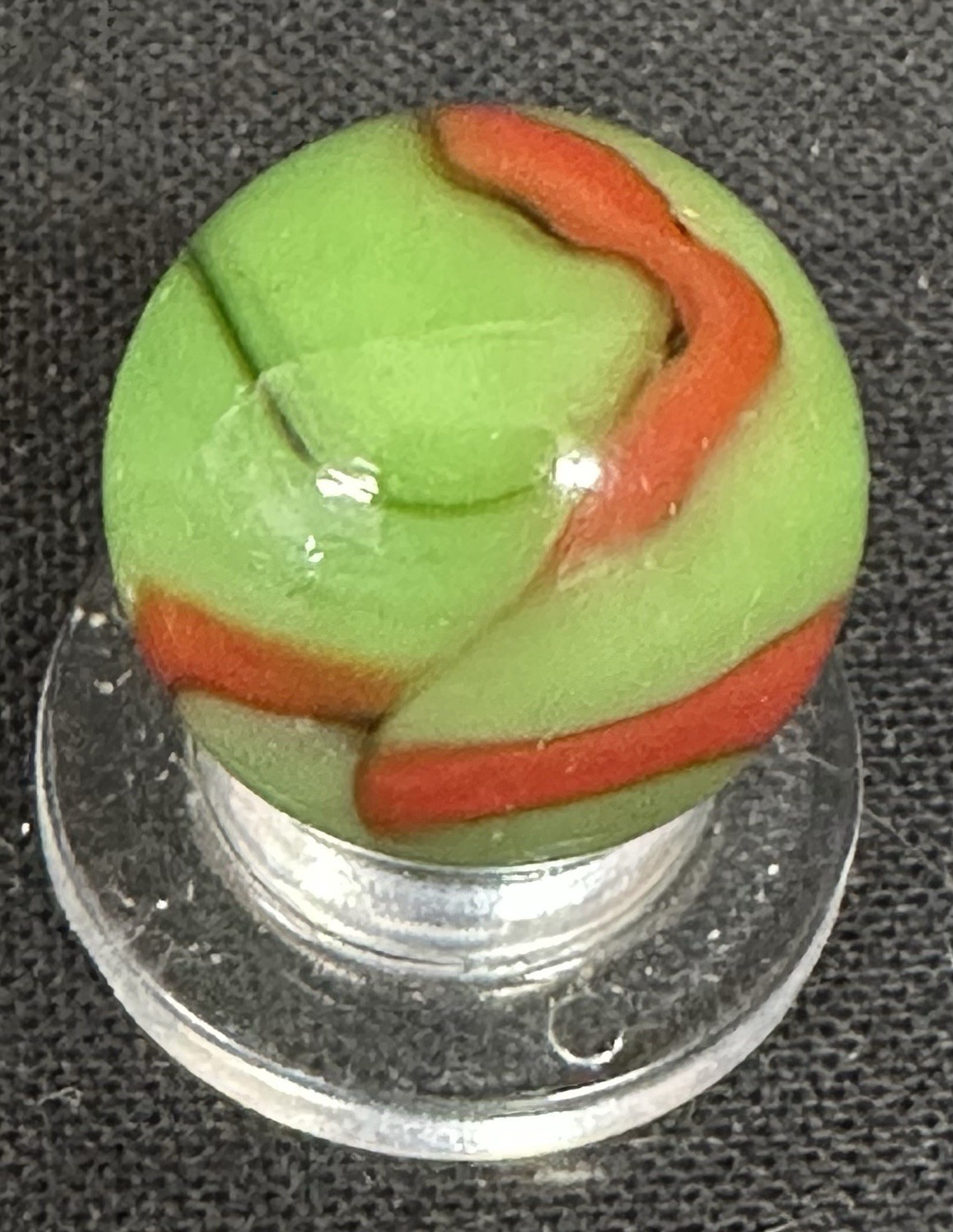 Vintage Peltier Dragon Marble Mint Circa 1930’s 15.7mm 0.62in