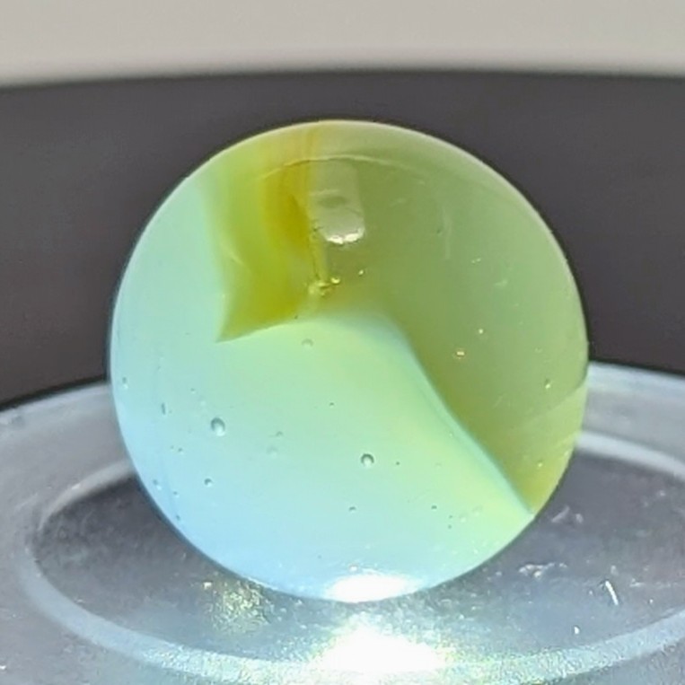 Vitro Agate Conqueror Patch Style Marble 5/8 Wet-Mint