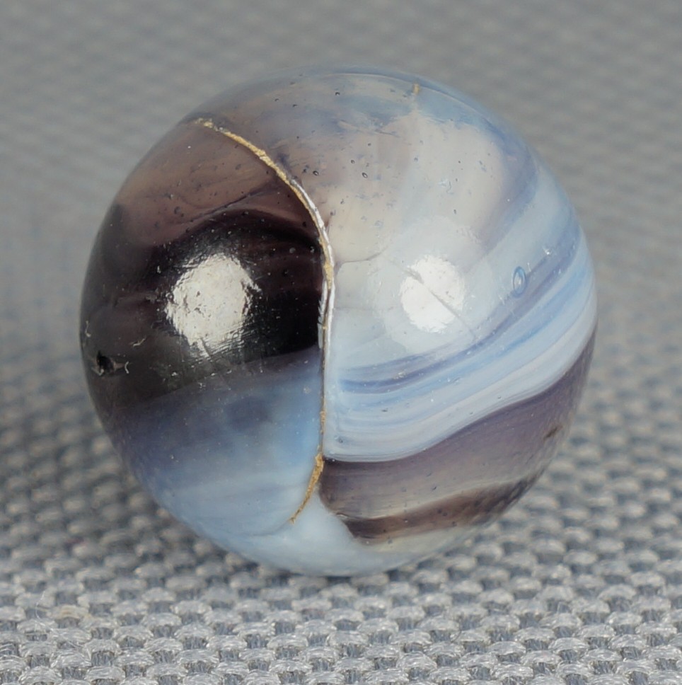 Vintage Marble: NM+ 9/16 Marble King Translucent Rainbow -One Killer Old Mib