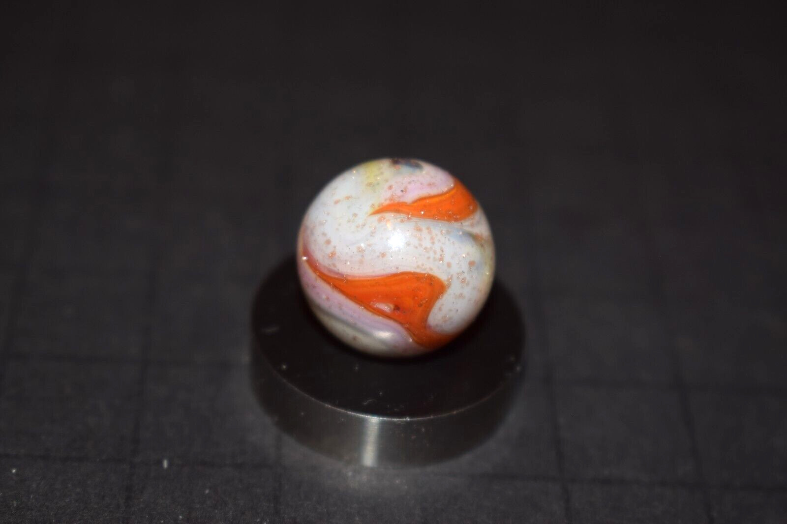 JABO/DAS 💥Mica Flame💥 Toy Marble Size .687=11/16″=17mm MINT