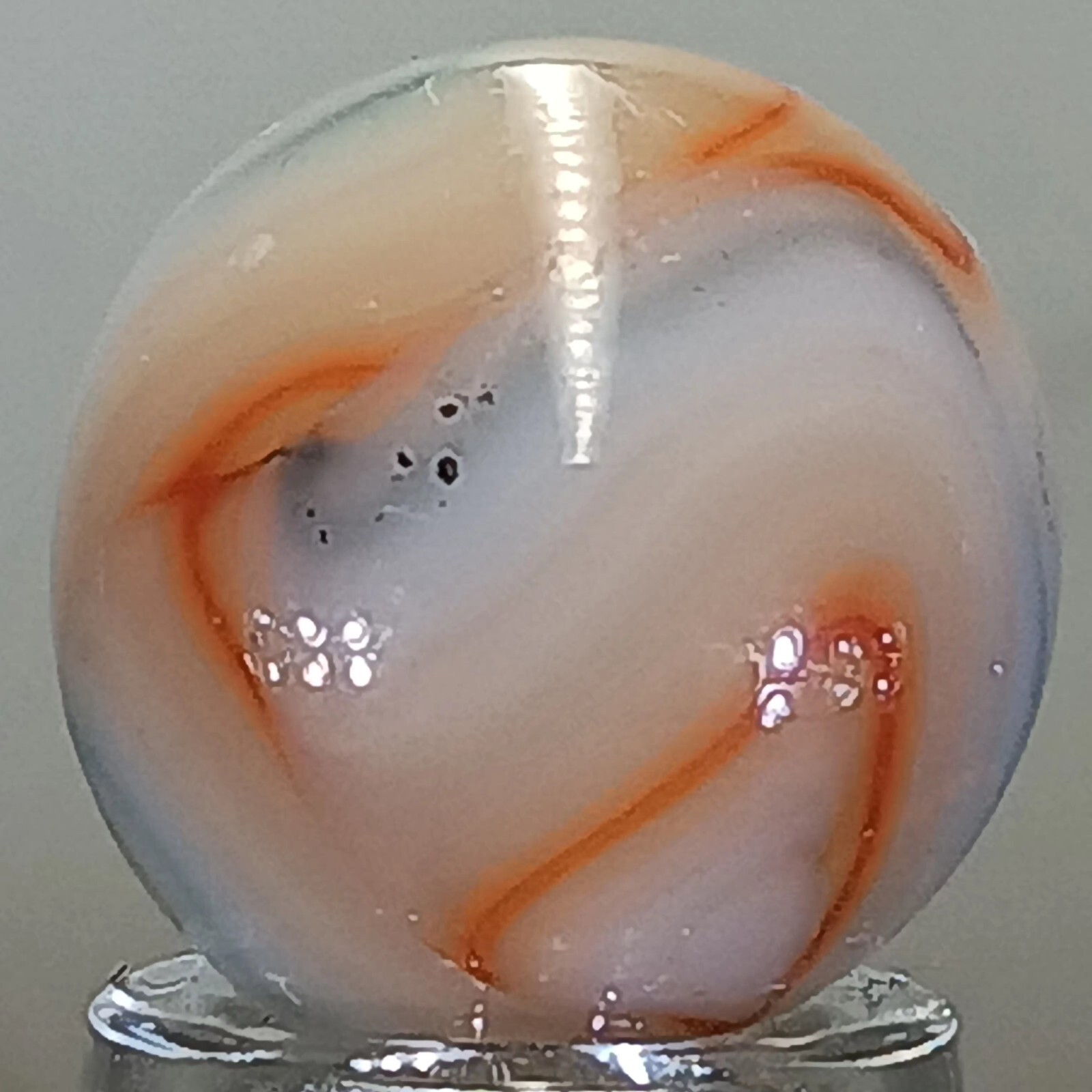 Vintage Champion Swirl Marble .58 Inches Good Condition Combined Shipping