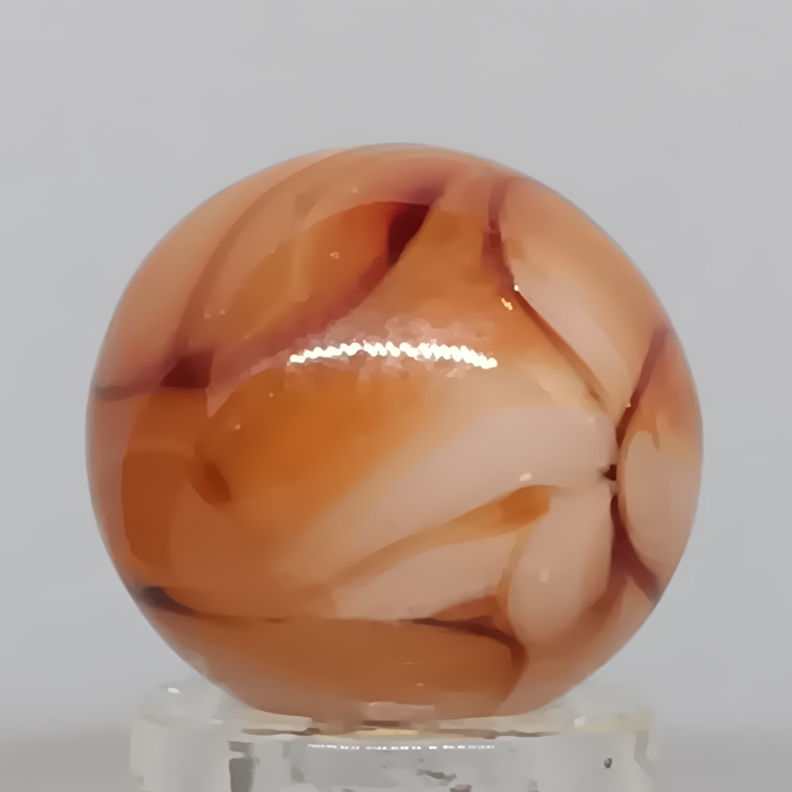 Vintage Champion Swirl Marble .61 Inches Near-Mint Condition