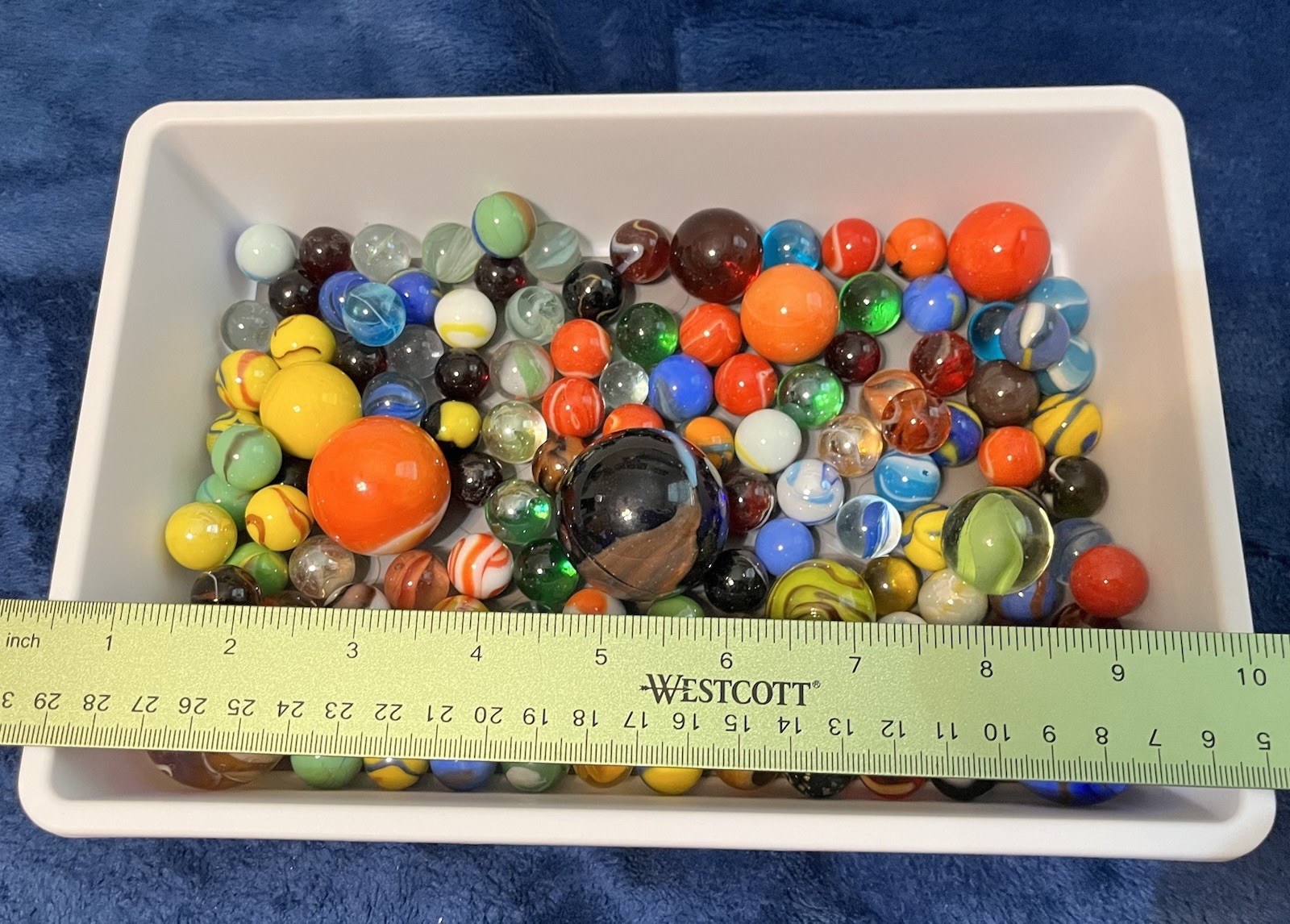 Vintage Marble Collection Just Over Two Pounds Fast Shipping