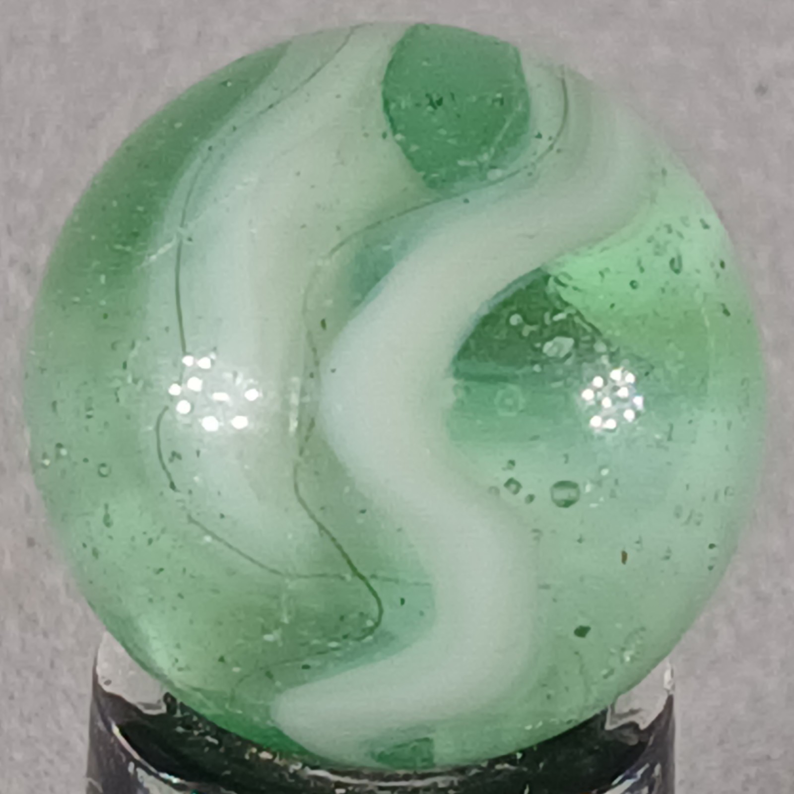Vintage Swirl Marble .60 Inches Near-Mint Condition Combined Shipping