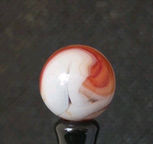 HTF VINTAGE CAIRO NOVELTY MARBLE 0.58″ MINT UV