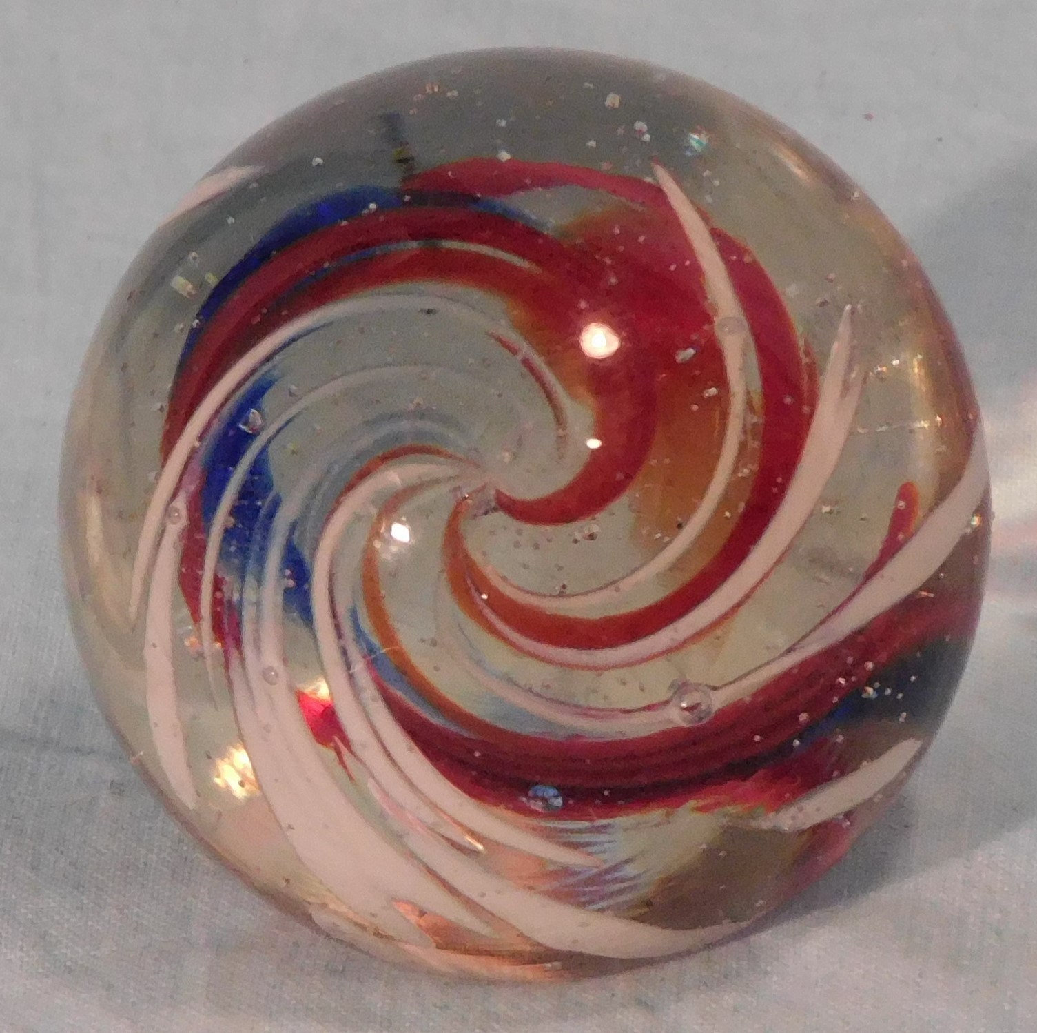 Andy Davis Contemporary Handmade Marble, 1 9/16″ Diameter, #120U