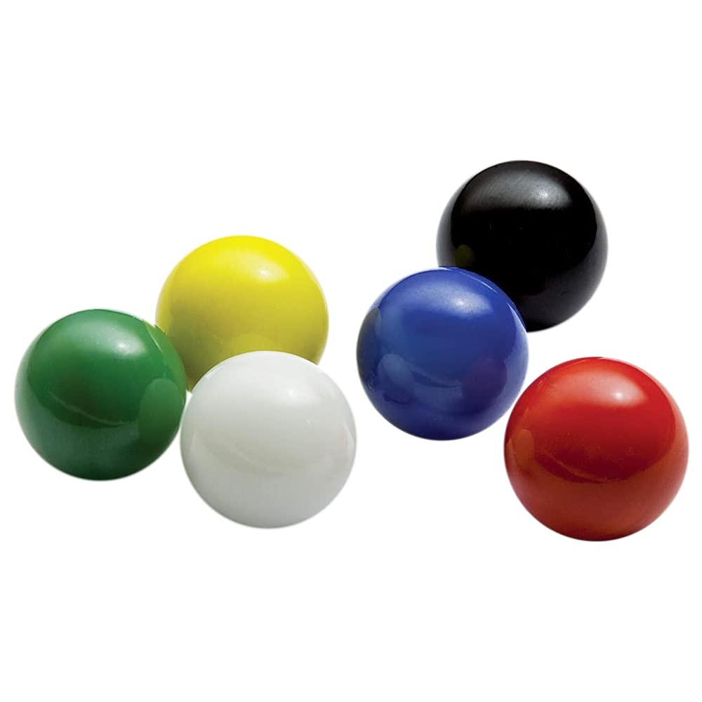 Mega Game Replacment Marbles 14mm -Solid Glass-60 Pieces – Chinese Checkers, Cra