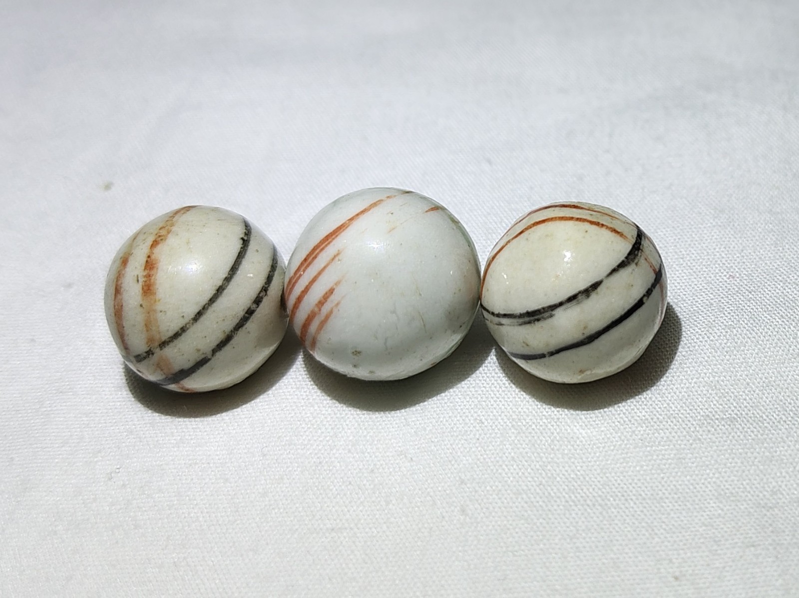 Antique Lot of Clay Marbles and Others