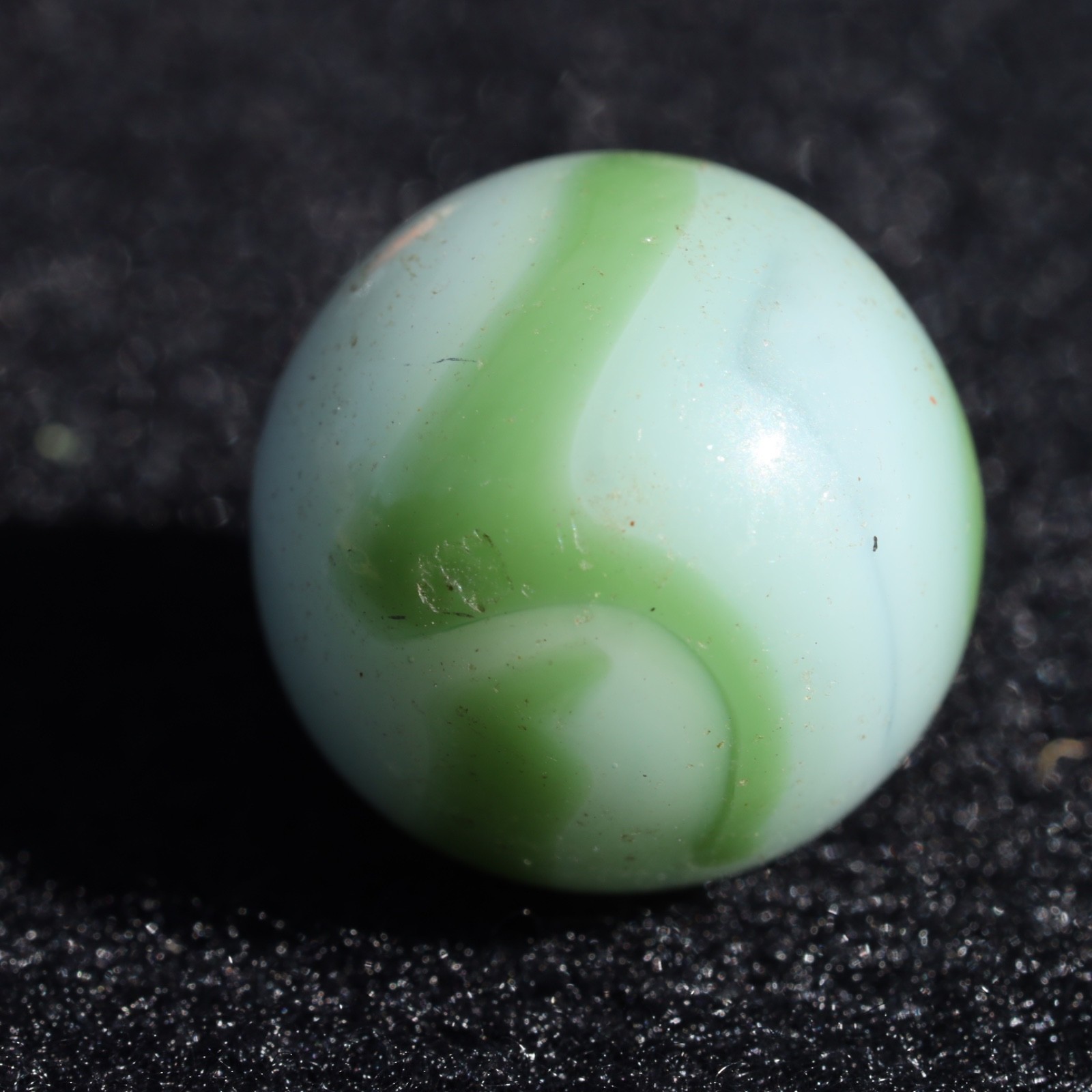 ALLEY Green WV West Virginia Swirl Marble 5/8″ NM Combined Shipping