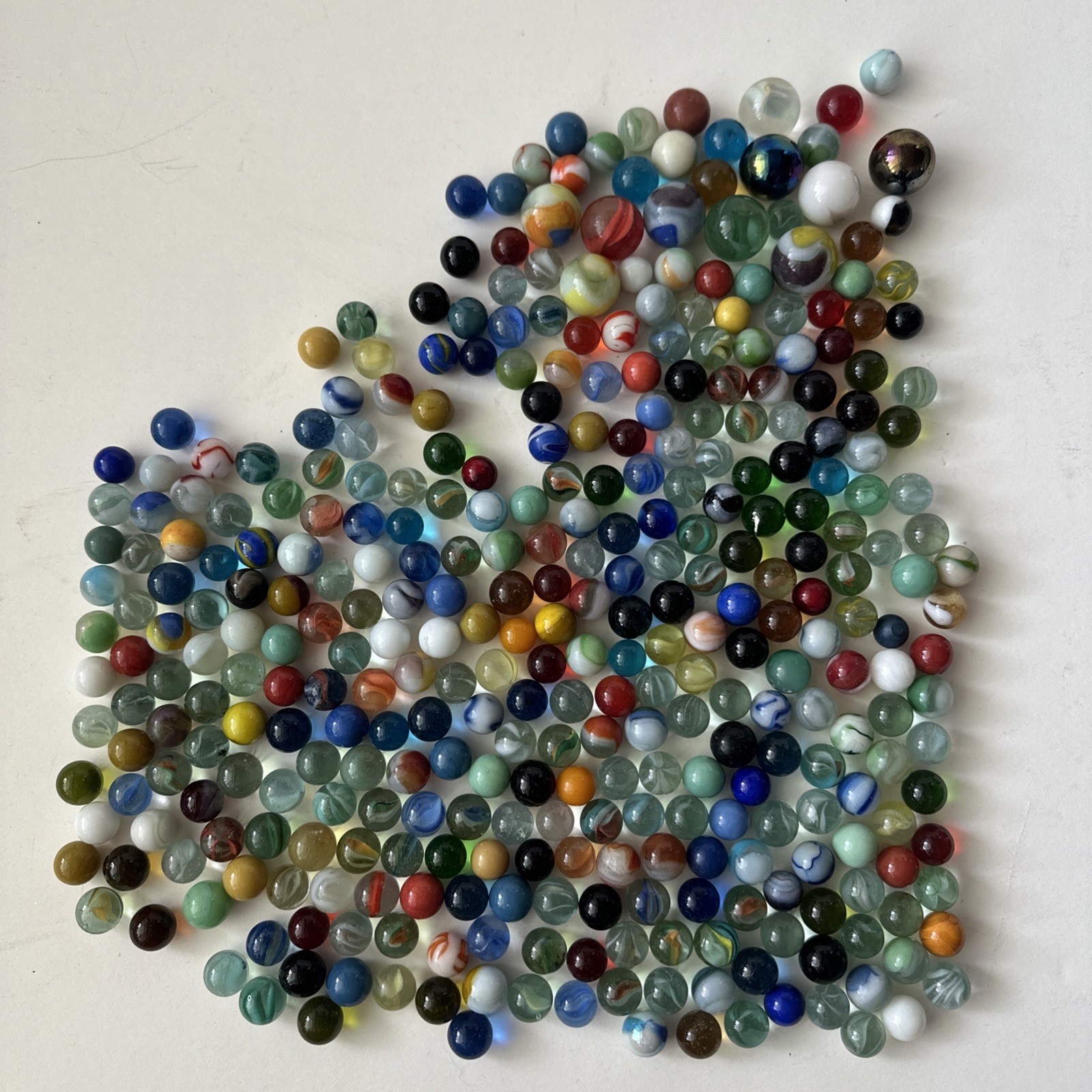 Vintage Marbles Lot Of 350 4lb 5oz