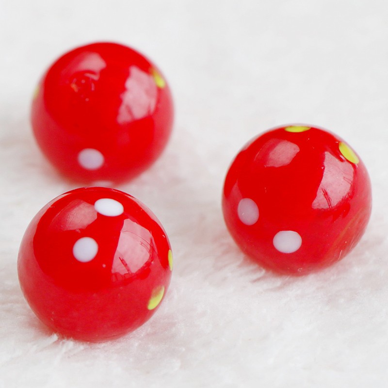 16mm Glass Marbles Glass Beads Vase Fish Tank Decorative Glass Ball DIY Toy Game