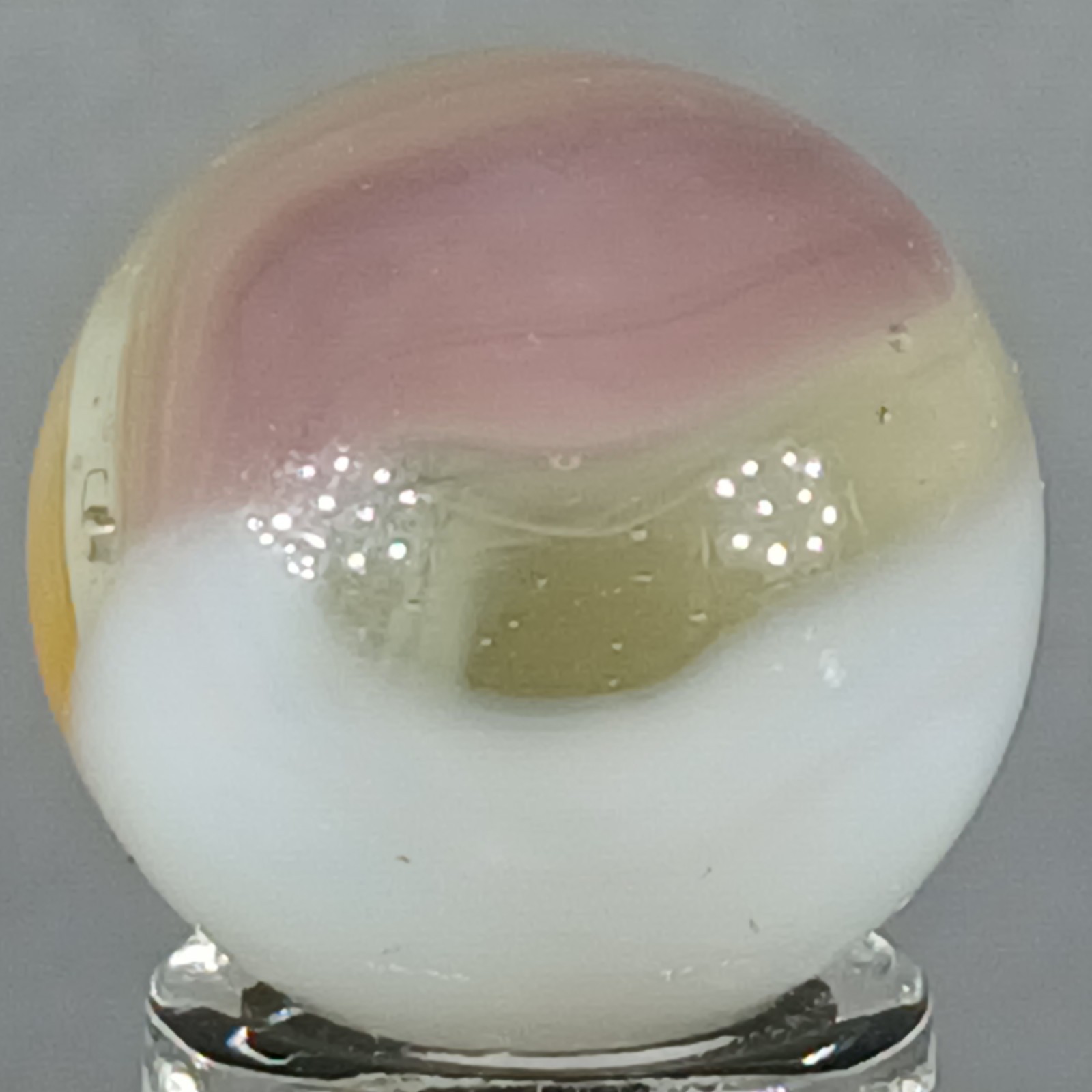 Vintage Vitro Hybrid Conqueror Marble .63 Inches Near-Mint Condition