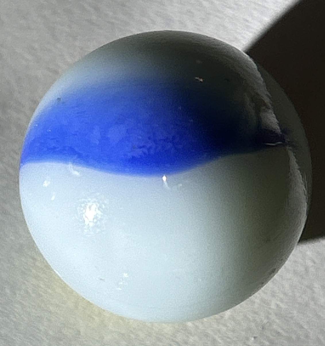 1” PELTIER GLASS COMPANY, National Line Rainbo Ketchup Mustard Blue Sky Picasso
