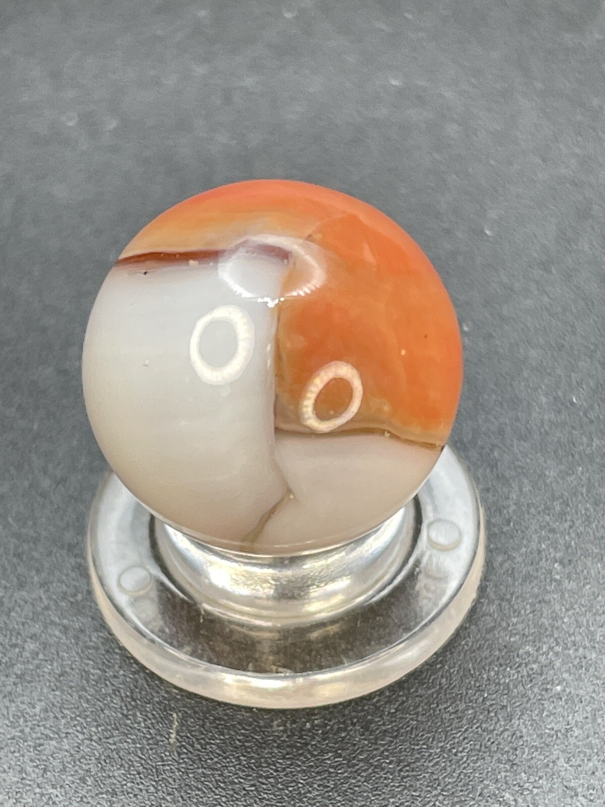 Vitro Conqueror Patch Marble Vintage Marbles 0.669”