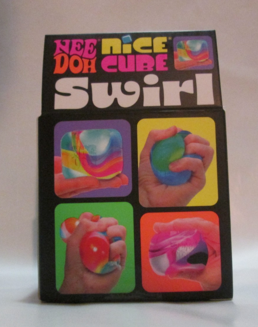 Needoh Nice cube Swirl (Red, Blue, Purple)