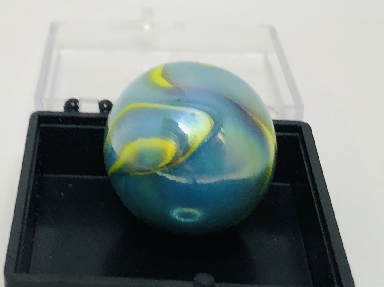 Multicolor￼ ￼Abstract Miller￼ Swirl Glass Shooter Marble