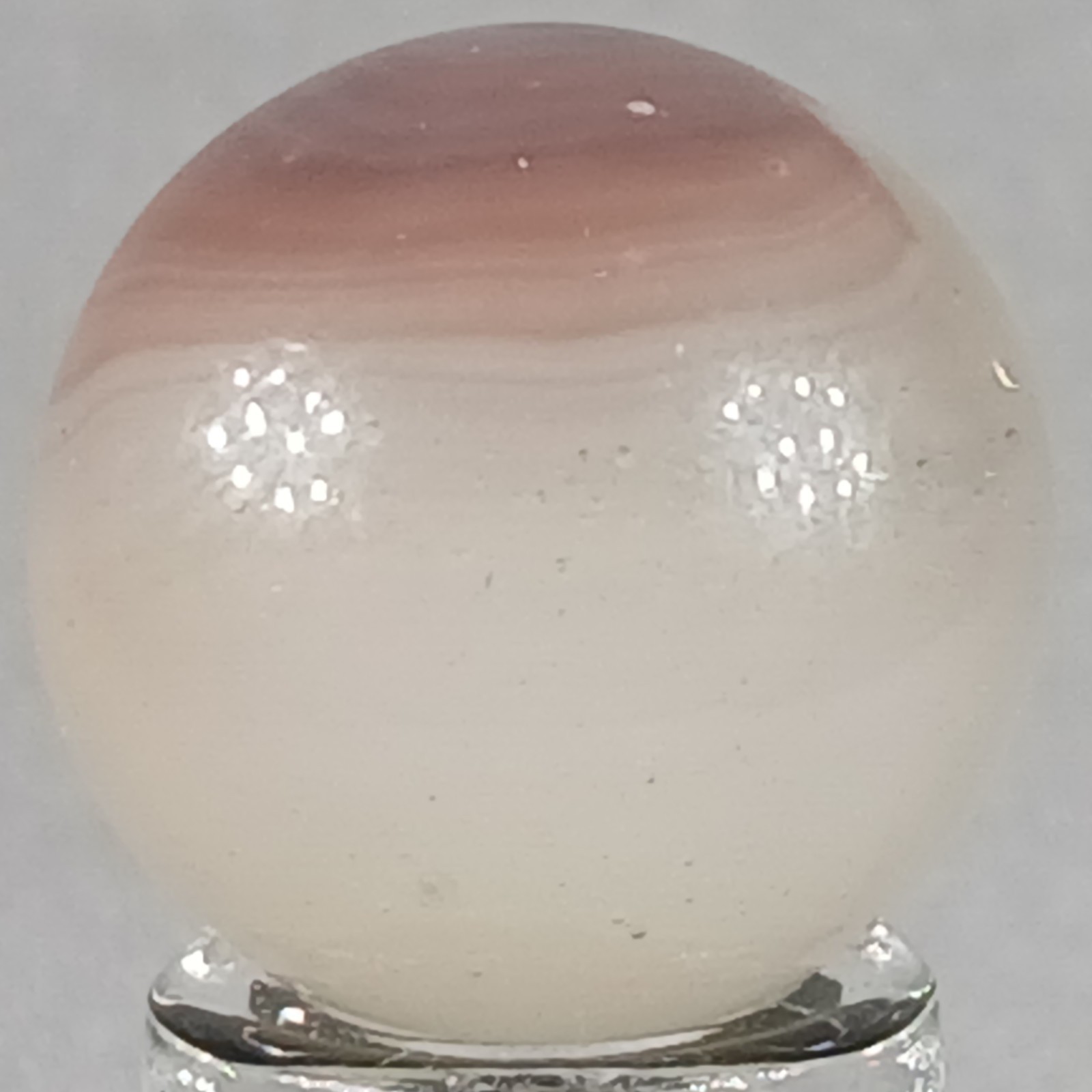 Vintage Vitro Conqueror Marble .62 Inches Near-Mint Condition