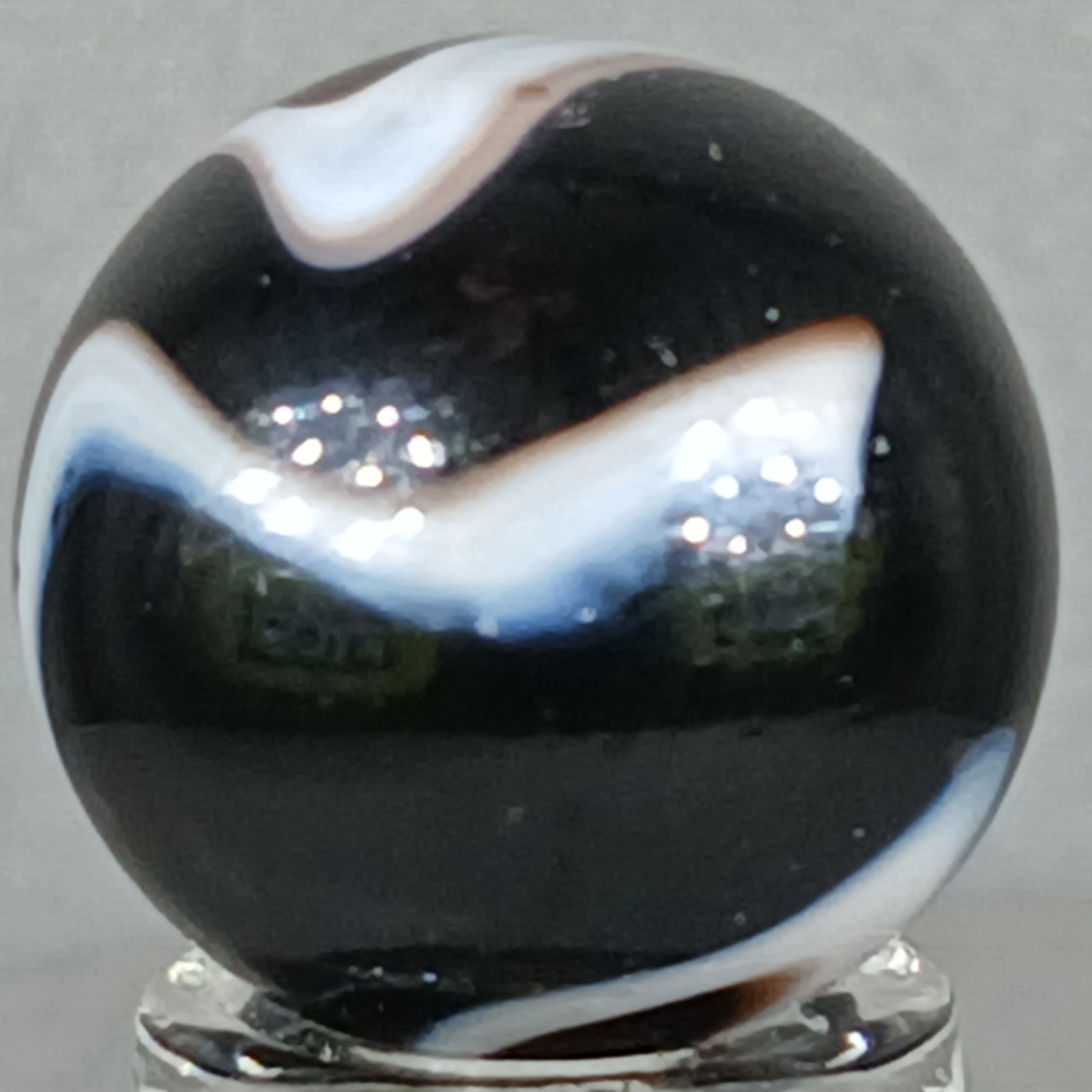 Vacor Zebra Marble .63 Inches Near-Mint Condition Combined Shipping